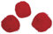 Rayher 7651318 Pompons, 20 mm, SB-Btl. 50 Stück, rot