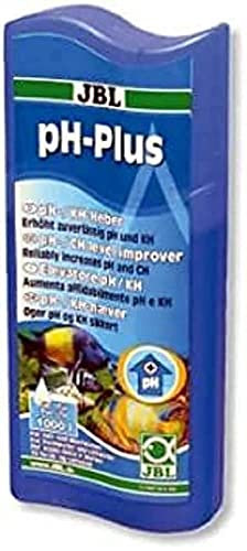 JBL ph-Plus 23056 Wasseraufbereiter zur Erhöhung der pH-Werte für Süß- und Meerwasser Aquarien, 100 ml
