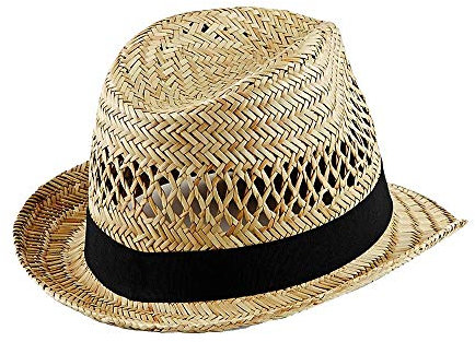 Beechfield - Sombrero de paja natural, B730, Adulto Unisex