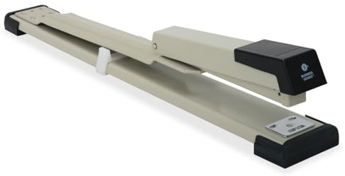 Business Source Long Reach Stapler (62827) Black-Putty