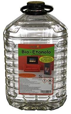 Bioetanol combustible para biochimenea, 5 litros