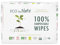 Eco by Naty Unscented Baby Wipes - 100% Compostable and Plant-Based Wipes, Good for Babies and Newborn Sensitive Skin (168 Count), Packaging may vary