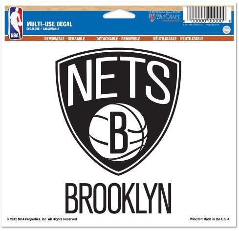Wincraft NBA Multi farbigen Aufkleber, Official Team Colors.