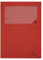 Exacompta 50105E Cartelle a L, 22x31 cm, Rosso, 100 Pezzi