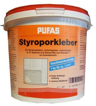 Pufas Styroporkleber 1,000 KG
