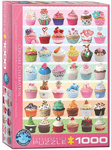 EuroGraphics 1000 Teile - Cupcakefest, mehrfarbig, 6000-0586
