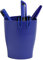 Exacompta - Réf. 676104D - 1 Pot à crayons ECOPEN - dimensions 6x8x9,5 cm - couleur bleu nuit - certifié ANGE BLEU - Pour stocker des stylos, des crayons, et d'autres articles de papeterie