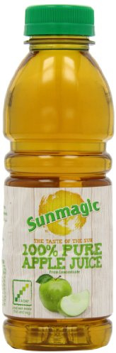 Sunmagic 100% Pure Apple Juice PET Bottle 500 ml (Pack of 12)