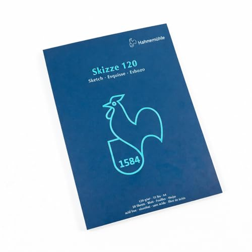 Skizzenblock 120g/m², DIN A4, 50Blatt
