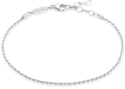 Thomas Sabo Carrier bracelet classic Recycled 925 silver, Women, A1404-001-12-L19,5V