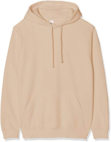 AWDis Men's College Hoodie, Beige (Desert Sand), XXX-Large