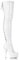 Pleaser Delight-3063, Stivali con Gambale Corto Donna, Bianco Bianco Wht STR Pat Wht, 37 EU