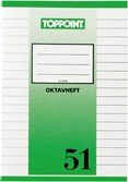 Oktavheft liniert DIN A6 Schulheft