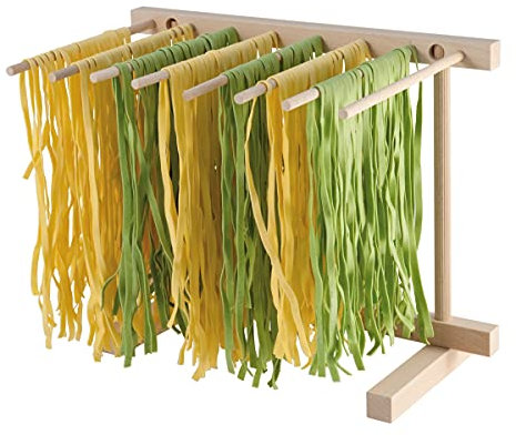Eppicotispai EP 102 Natural Beechwood Collapsable Pasta Drying Rack