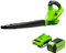 Greenworks 24252 G-MAX 40V 150 mph Soplador inalámbrico de Velocidad Variable, (2 Ah) batería y Cargador incluidos