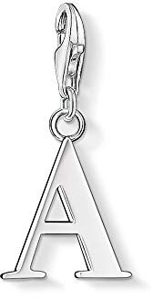 Thomas Sabo Damen Charm-Anhänger A Buchstabe Charm Club 925 Sterling Silber 0175-001-12