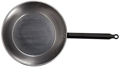 Vaello La Valenciana Sartén de Acero Pulido, 30 cm, Plateado, 30 Centimeters cm