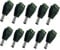 BW 10 PCS 5.5mm x 2.1mm DC Power Cable Male Connector Plug for CCTV Camera