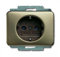 Busch-Jaeger 20 EUC-21 SCHUKO Steckdosen-Einsatz Bronze Alpha 2CKA002011A1425