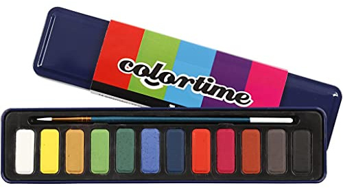 Aquarellfarben-Set, 12 Stück