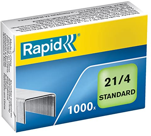 Rapid 869197 Punkte Universal Heftklammern 21/4,10 ( 10 x 1000 Stück )
