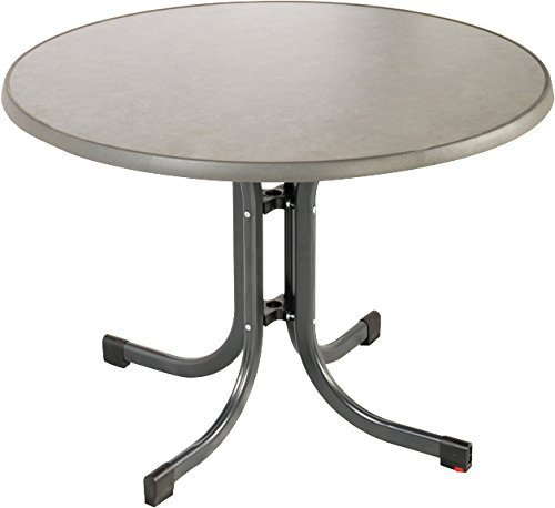 Klapptisch 100cm anthrazit/schiefer