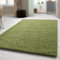 Carpetsale24 Shaggy Hochflor Teppich, 120x170 cm, Grün, weich, flauschig, modern, einfarbig, Für Wohnzimmer oder Schlafzimmer, für Wohnzimmer Schlafzimmer Flur