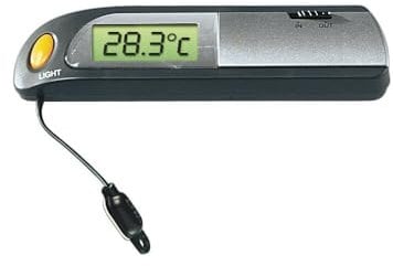Lampa 86309 Thermo-Digit Interno/Esterno Digitale Termometro, 115mm x 27mm x 15mm