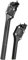 Mighty Sattelstütze Gefedert 27,2 mm - Aluminium - Mountainbike - Schwarz