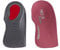 Slim Fit Orthotic Arch Support Insoles, 3/4 Length, Plantar Fascitis & Knee Pain Relief (Pink, 5/6.5 UK)