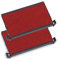 Trodat Ersatzkissen 6/4926 für Printy 4926 und 4726 – Stempelfarbe rot, 2er-Pack