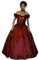 Maylynn 11523 - Costume 3 pièces - Robe Style Baroque/Rococo/Scarlett - Taille S