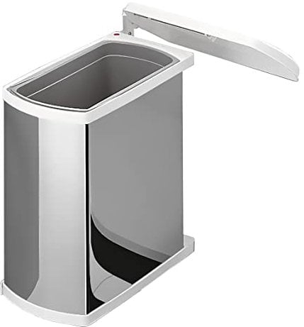 Poubelle de cuisine encastrable sous évier 18L Hailo AS Uno