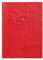 Calligraphe 72203C - Heftumschlag / Heftschoner / Hefthülle Calligraphe mit Feinkörnung und Lederoptik, DIN A4 21x29,7 cm, Etikettenhalter, aus PVC blickdicht und strapazierfähig, Rot, 1 Stück