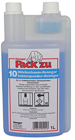 Seeger Milchschaum Reiniger 1L Pack Zu
