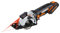 WORX WX523 Akku Handkreissäge 20V / Schneidet mühelos Holz, Metall, Fliesen und Plastik - exakte Schnitte dank Laser-Funktion / Akkusäge mit Li-Ion Akku, Ladegerät, Werkzeugkoffer und Sägeblättern