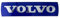 Volvo, Logo für vorderes Kühlergrill, 31214625, blau