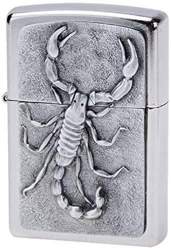Zippo Feuerzeug 1330006 Skorpion Emblem Benzinfeuerzeug, Messing, Map(Language_Tag -> De_de)