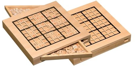 Philos 3139 - Sudoku, mit Aufbewahrungsfächer, FSC 100%