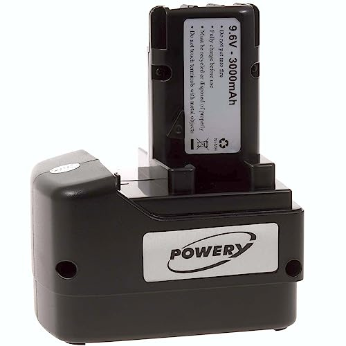 Akku für metabo Akkuschrauber BS 9,6 Impuls 3000mAh NiMH, 9,6V, NiMH
