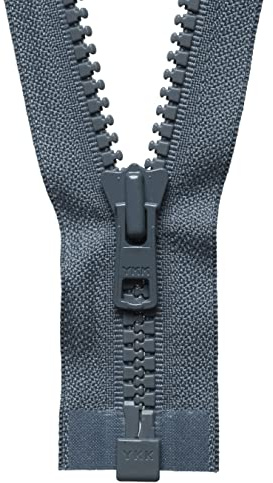 YKK Open Ended Zip, No. 578 Dark Grey, 71 cm Length