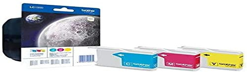 Brother LC-100 Original Tintenpatronen im Rainbow Pack (cyan, magenta, gelb) für Brother MFC- und DCP-Drucker