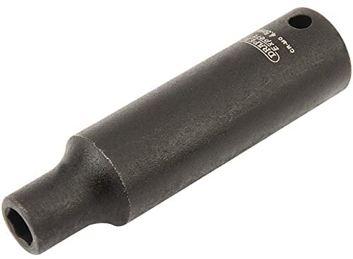 Draper 5064 1/4 Square Drive Expert Hi-Torq Metric Deep Impact Socket, 4.5 mm Size