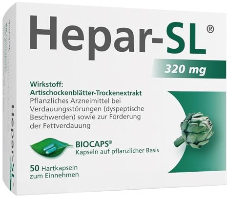 HEPAR-SL 320 mg Hartkapseln 50 St