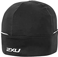 2XU Unisex Run Beanie Cap, Schwarz, Einheitsgröße