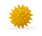Bodhi Kleiner Noppenball, Igelball mit 5 cm Durchmesser (safran-gelb) Massageball für Selbstmassage, Reha & Fitness, Reflexzonen - auch als Set verfügbar