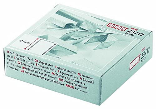 Heftklammern Novus 23/17 1000 Stück