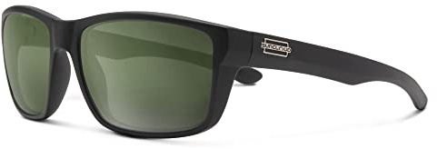 Suncloud Mayor Polarized Sunglasses, Matte Black Frame, Gray Polycarbonate Lenses