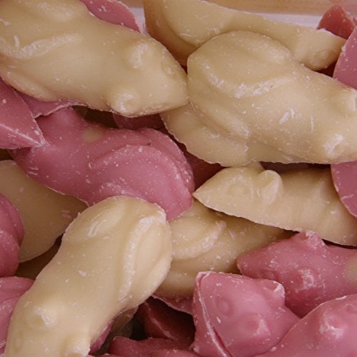 Hannahs Pink and White Chocolate Candy Mice, 3 kg