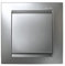 Simon F1590150026- Pulsador serie 15 aluminio